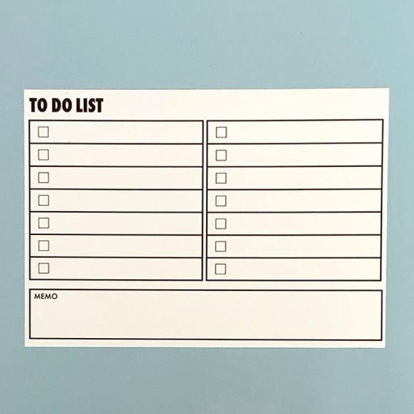 シールタイプのホワイトボード to do list 横 スケジュール B5 　04 1枚目の画像