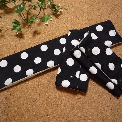 ドット柄】抱っこひもよだれカバー エルゴ・ポグネー・ベビーアンド