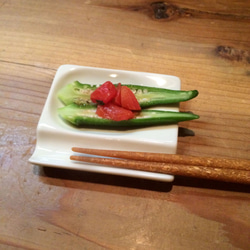 【 送料無料 】バニラカラー スプーン 箸 レスト しょう油皿 （5枚セット） INA-1 6枚目の画像