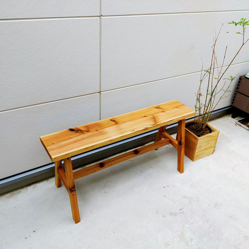新生活を彩るシンプルな木製/ベンチ/スツールチェア/ウォルナット 新生活を彩るシンプルな木製/ベンチ/スツールチェア