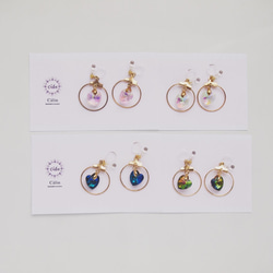 Swing Heart Pierce ( pierce / earring ) 2枚目の画像