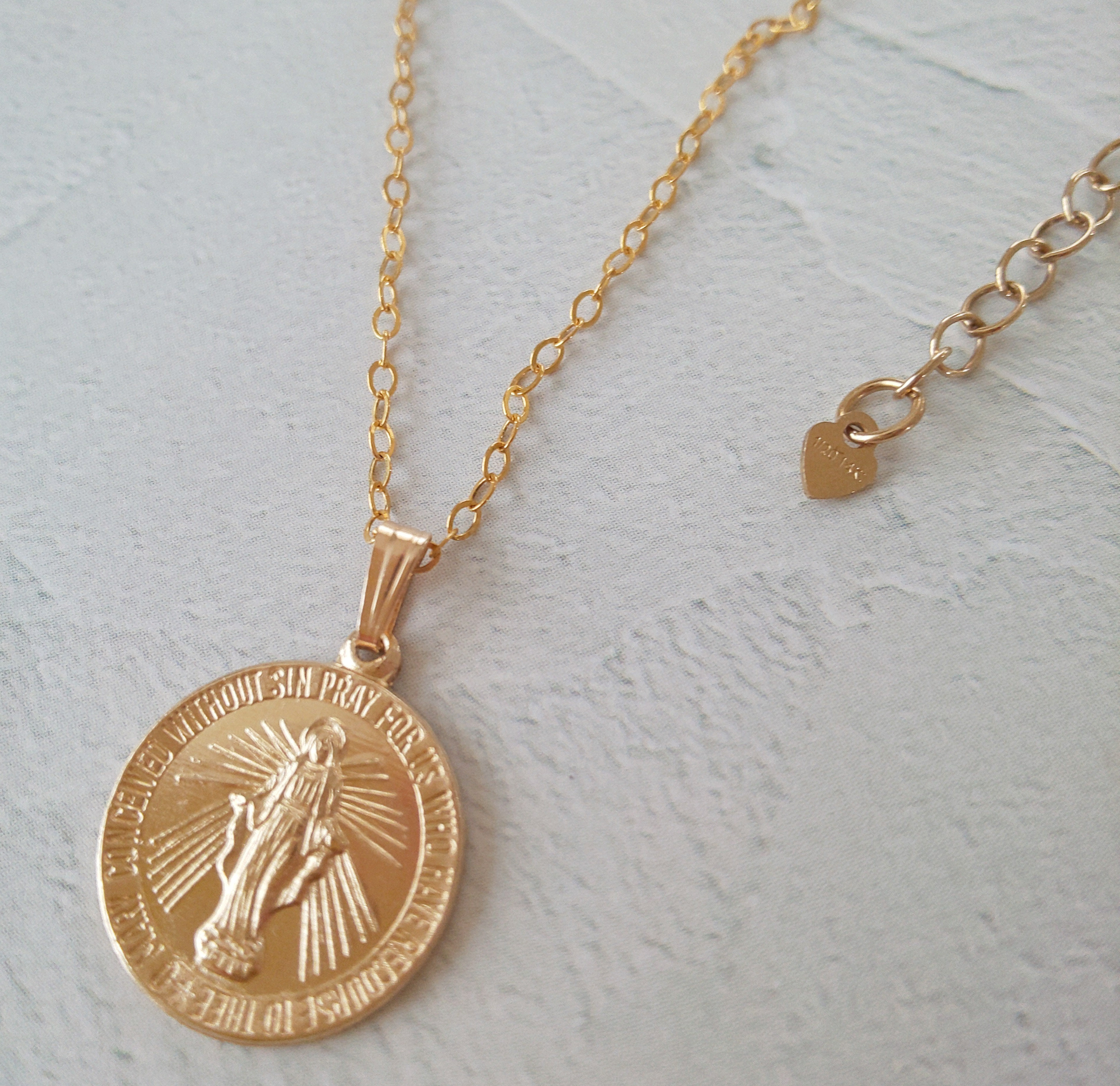 再販♪14kgf コインネックレス メダイ