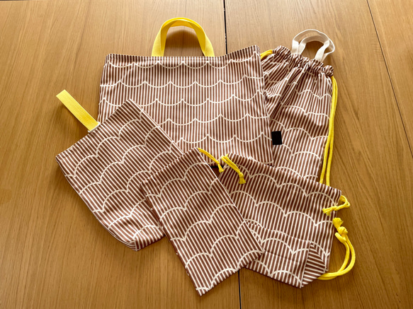 ご相談用ページ】リボン ちょうちょ レッスンバッグ 上靴入れ 体操服袋