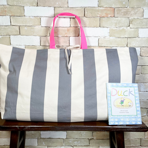 90×52（20）cm 【超！特大】 お昼寝布団バッグ 丈夫な裏地付き お布団  