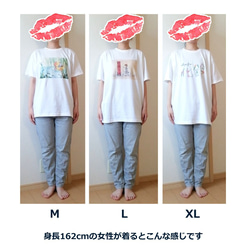 【送料無料】波乗りペンギン白Tシャツ～子供から大人までみんなで使える13サイズ～ 5枚目の画像