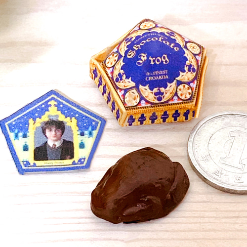 ミニチュアChocolate Frogs カエルチョコ オーダー 可能 その他置物 