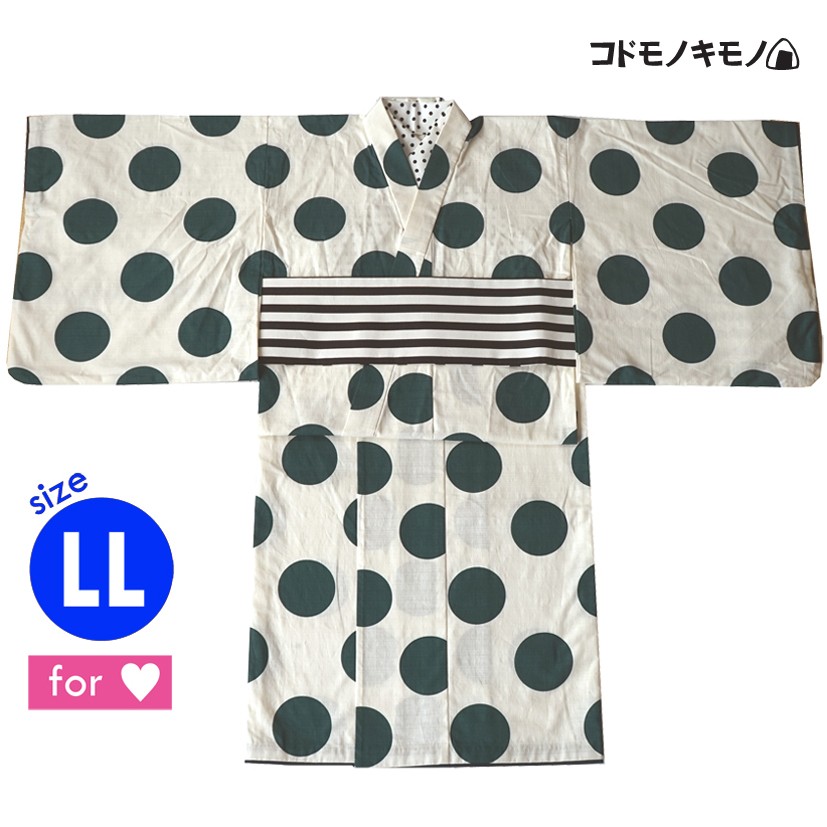 【LL】ジュニアドットキモノ ★