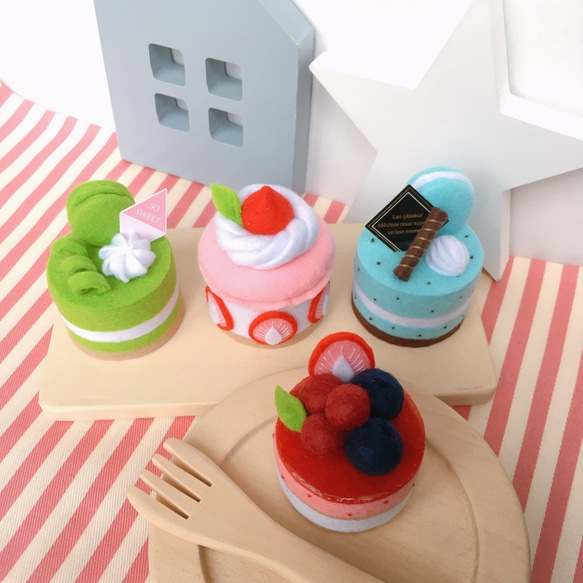 フェルトケーキ　オーダー専用ページ フェルトケーキ オーダー専用ページ＊おままごとケーキ ケーキ