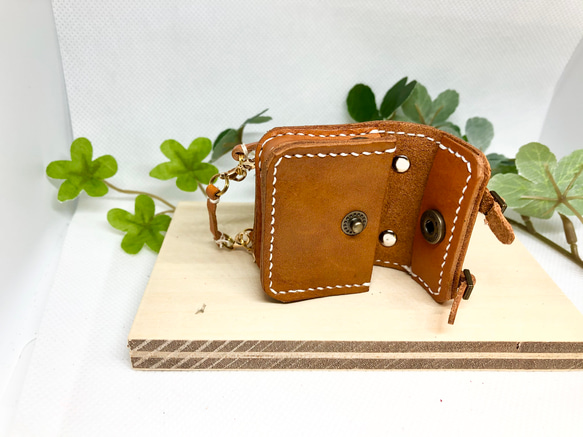 革細工　ハーネス型リュック型かばん　miniature bag. 2枚目の画像