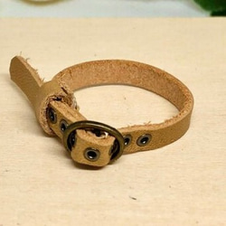 革細工　ミニチュアベルト　miniature belt. 1枚目の画像