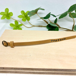 革細工　ミニチュアベルト　miniature belt. 3枚目の画像