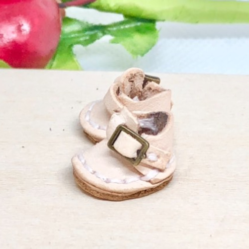 プチブライス ブーツ ストラップシューズ 靴 プチブライス用ストラップシューズ miniature boots. その他人形 森