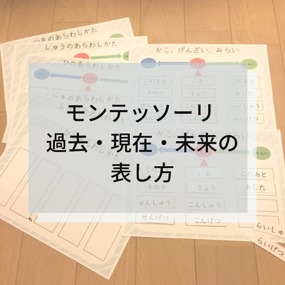 ☆モンテッソーリ☆ 過去・現在・未来のあわしかた 1枚目の画像