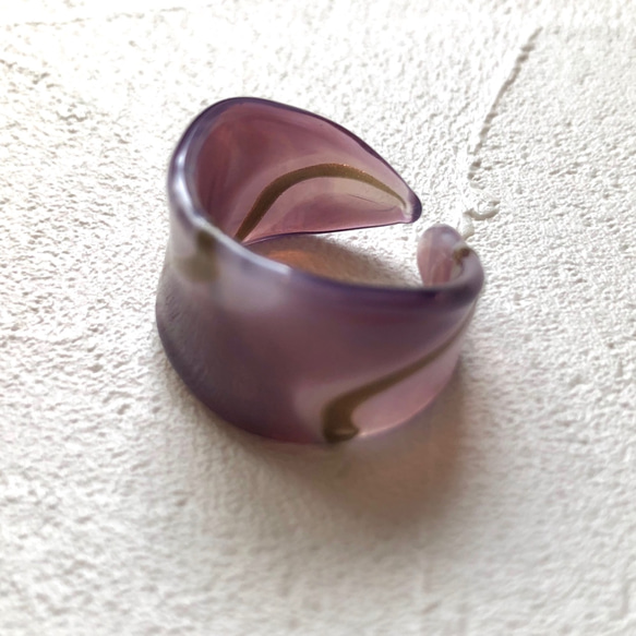 【marble -紫-】サムリング　(select item) 2枚目の画像