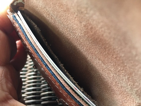 牛本革ハードコインケース財布 coin purse 512C 6枚目の画像
