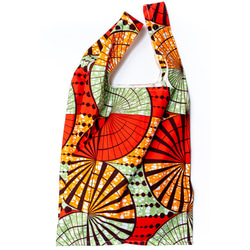 非洲蠟質印花織物口袋包African Awaodori 第2張的照片