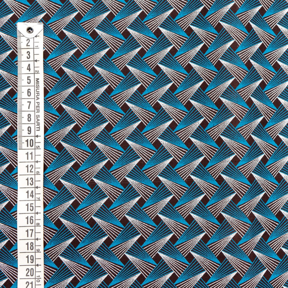 非洲面料 SHWESHWE Geometric 0.5m 單位 第4張的照片