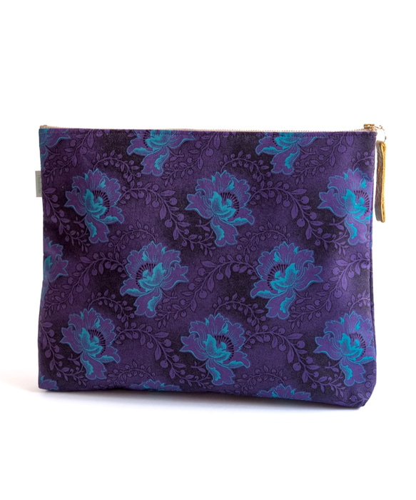 MIDNIGHT FLOWER SHWESHWE CLUTCH 2枚目の画像