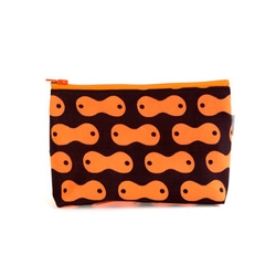 NEON ORANGE TRAVEL POUCH 第1張的照片