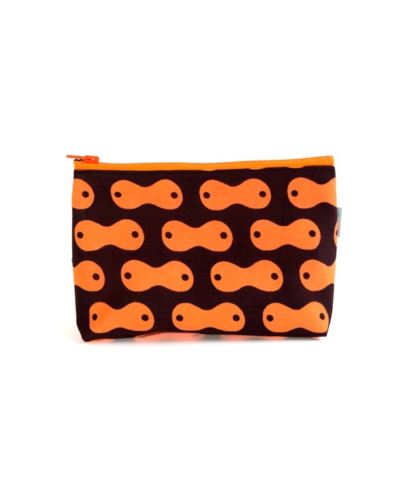 NEON ORANGE TRAVEL POUCH 第1張的照片