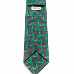 GREEN GEOMETRIC TIE 4枚目の画像