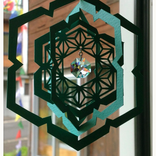 選べる69カラー ʕु-̫͡-ʔु”♬世界で一つだけ♪ 麻の葉文様