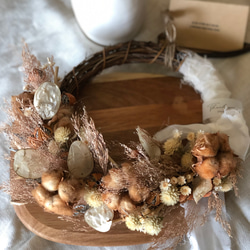 natural collar half wreath〜✳︎ 4枚目の画像