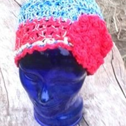 赤と青の帽子 1枚目の画像