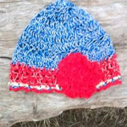 赤と青の帽子 4枚目の画像