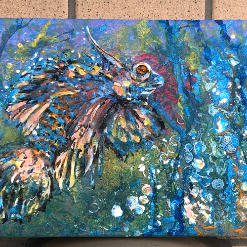 自作の岩彩画です！ 自作の岩彩画です！ 自作の岩彩画です！ （【プロが解説】日本