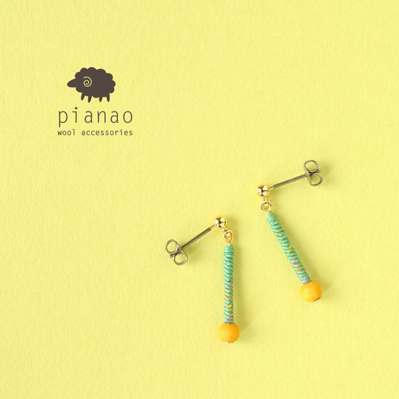 まきまきスティックピアス/イヤリング 3枚目の画像