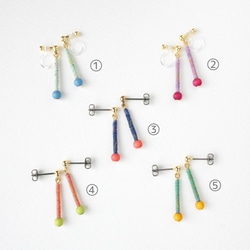 まきまきスティックピアス/イヤリング 8枚目の画像