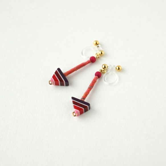 まきまきアロウピアス/イヤリング 3枚目の画像