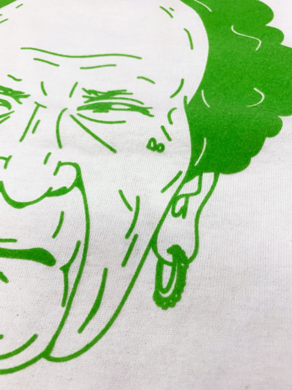 Obasan T-shirts Green 2枚目の画像