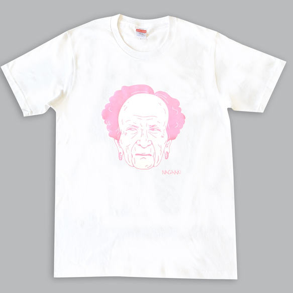 Obasan T-shirts Pink 1枚目の画像