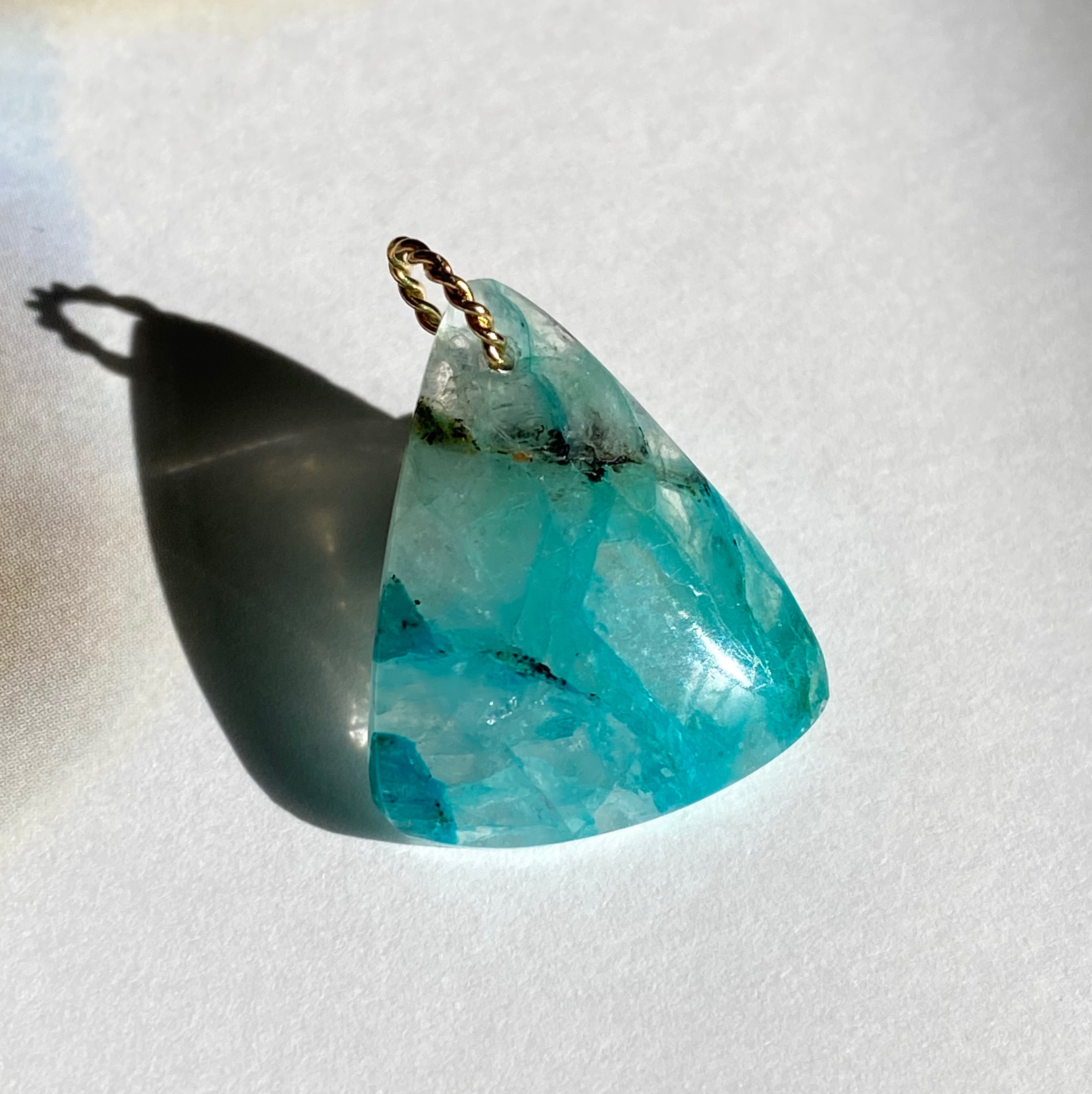 ご注文品❀ H&E社 ◇ シナゼツ アゾゼオ 丸珠 ペンダントトップ：14mm