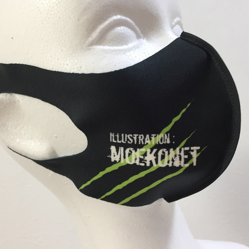 狼の横顔マスク 布マスク moekonet.moo.jp 通販 10719304