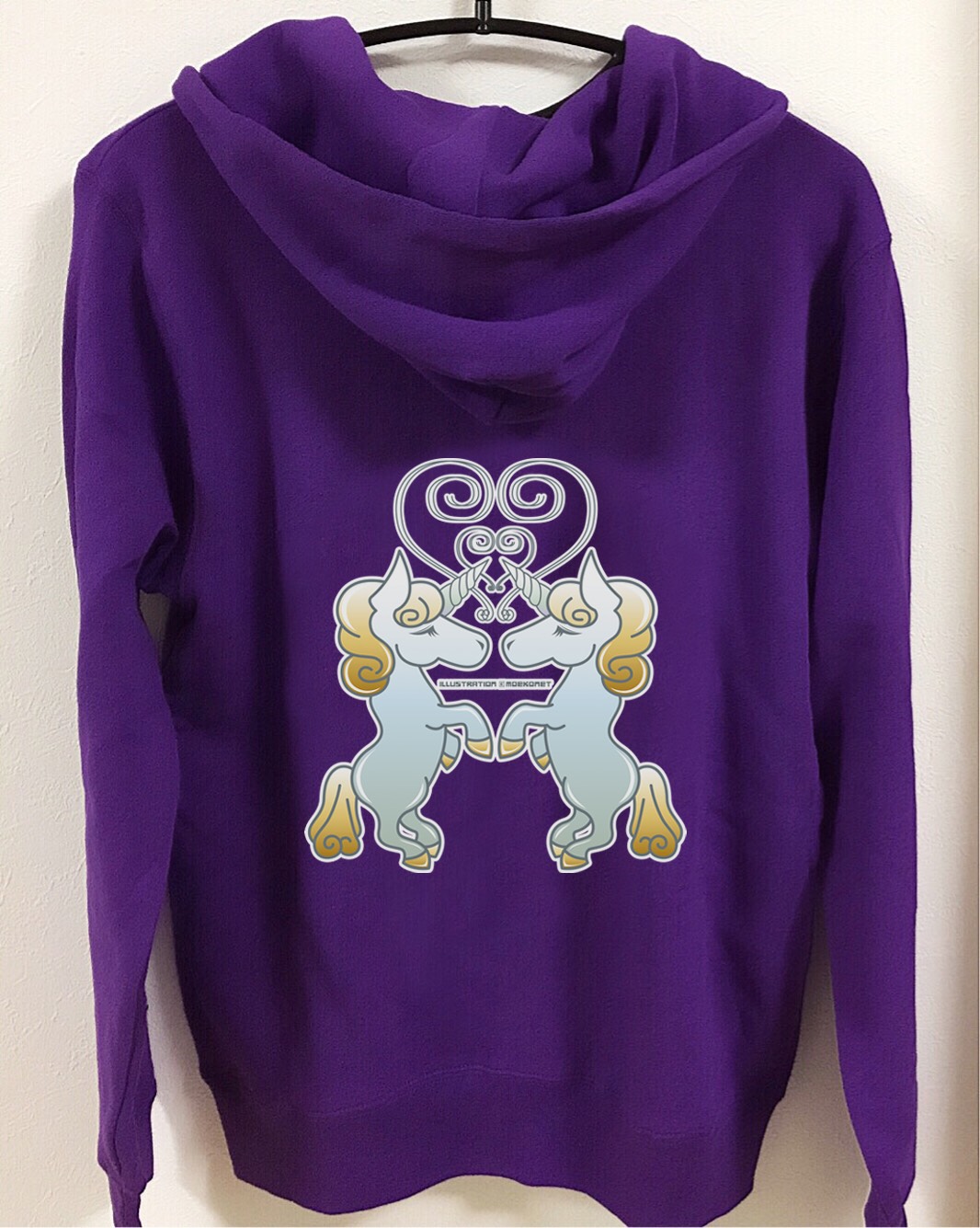 ユニコーンパーカー(大人〜子供サイズ)