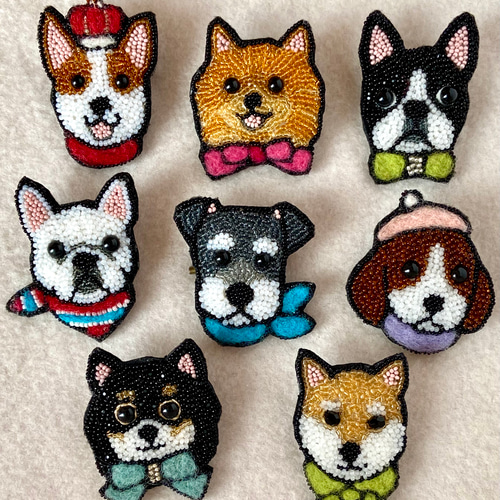 タキシード紳士 ボストンテリア ブローチ izumi-wan 通販 12889076