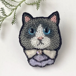 楽天市場】猫キーホルダー シルク両面刺繍 ラグドール キャット