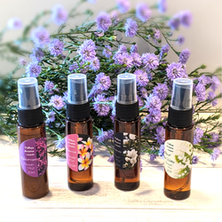 4種の華やかなフローラルアロマスプレー【Flower Mist】30mL 高級希少