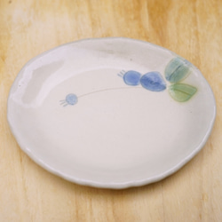 小判皿　（イチゴ、ブルーベリー、オレンジベリー、風ミドリ） 2枚目の画像