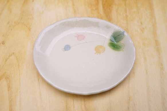小判皿　（イチゴ、ブルーベリー、オレンジベリー、風ミドリ） 3枚目の画像