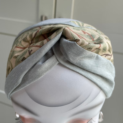 William Morris ⭐️ 使用的設計面料⭐️ Willow Bow 米色⭐️ 頭巾髮帶 第3張的照片