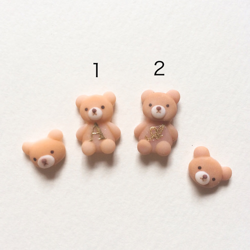3dネイルパーツ くま ねこ ネイルパーツ うるうるネイル 羽