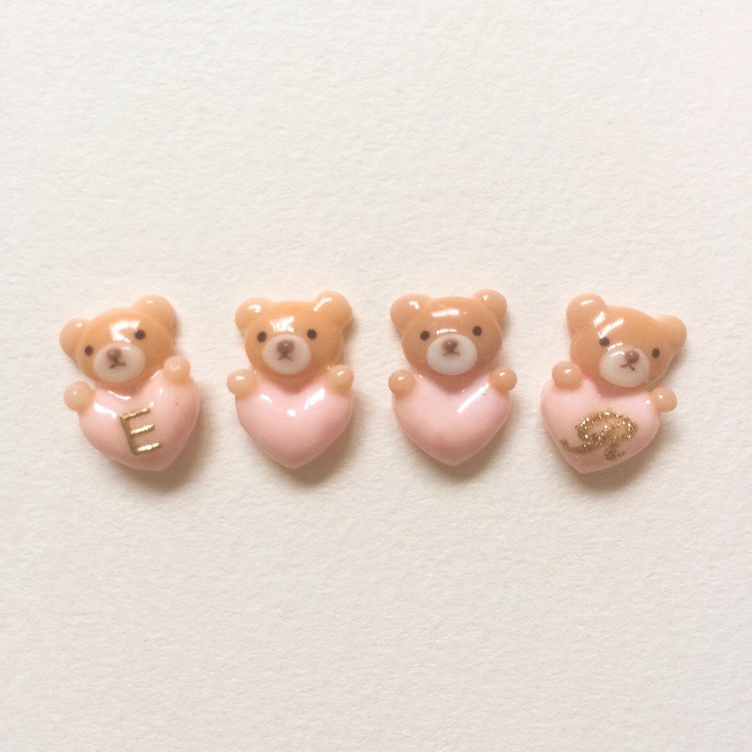 3dネイルパーツ ネイル ネイルパーツ デコパーツ うさぎ くま パーツ Amazon.co.jp: ネイルパーツ 約200個セット 3D 立体 花 ハート