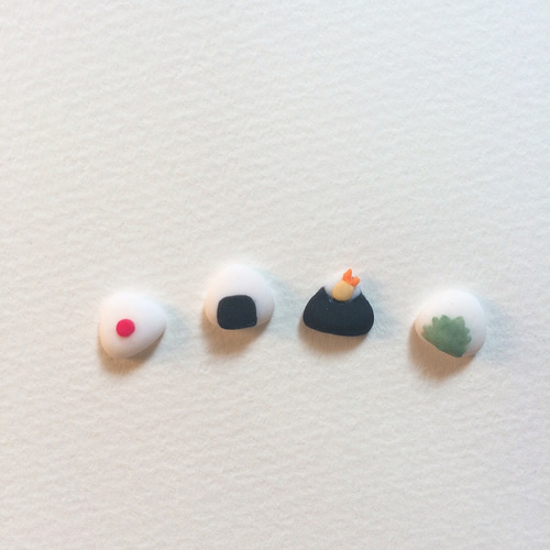 選べる/おにぎり3Dネイルパーツ/デコパーツ ネイルチップ（つけ爪