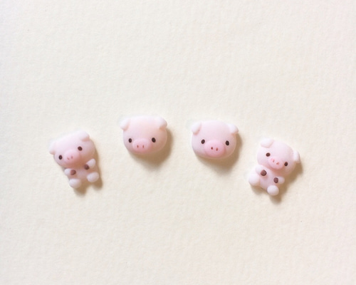 3dネイルパーツ オーダー くま ぶた とら はち ネイルパーツ Amazon.co.jp: TUUWAI ネイルパーツ くま 20個セット クマ