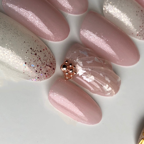 ネイルチップ ジェルネイル ジェルチップ マーメイドネイル 人魚の鱗  