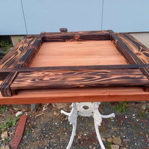 柿渋塗麻雀卓天板（点箱ポケット付） その他家具 ヒロ工房 通販